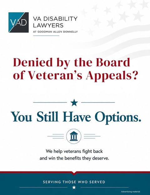 VA Disability Lawyers advertisement
